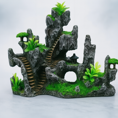 Rocher Suspendu en Résine pour Terrarium 