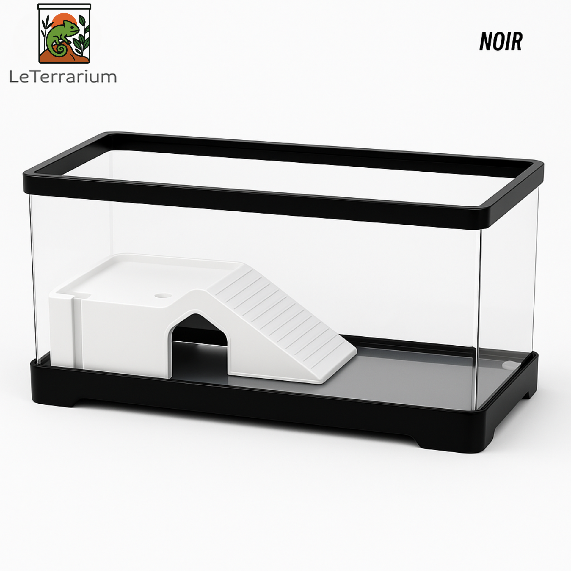 Terrarium Acrylique Tortue – Avec Rampe et Drainage 