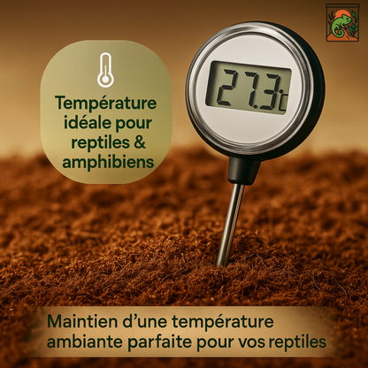 Coco Coir – Substrat en fibre naturelle de coco pour Terrarium 