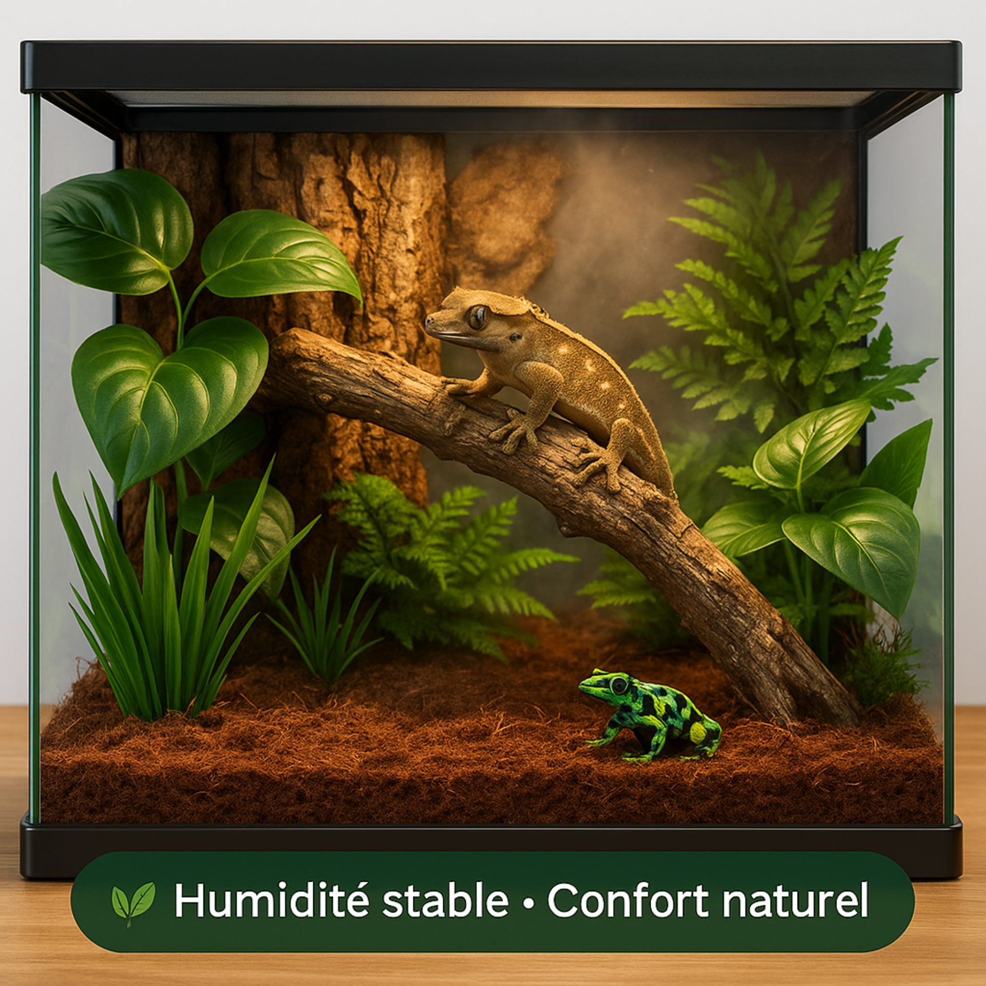 Coco Coir – Substrat en fibre naturelle de coco pour Terrarium 