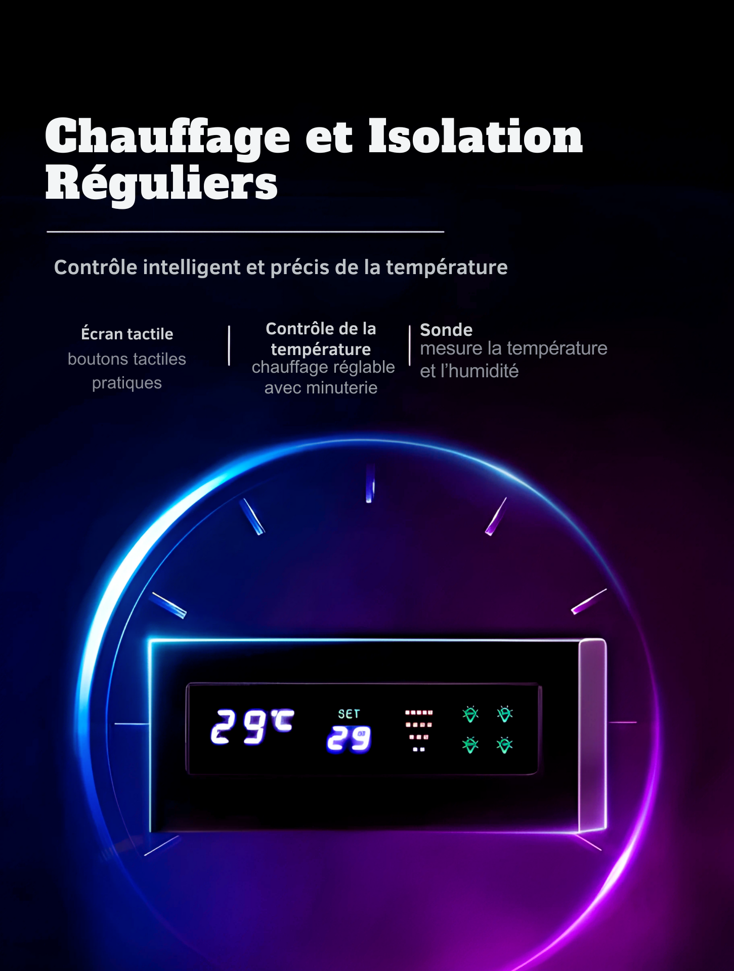 Terrarium en Verre Intelligent – Habitat Futuriste & Premium 