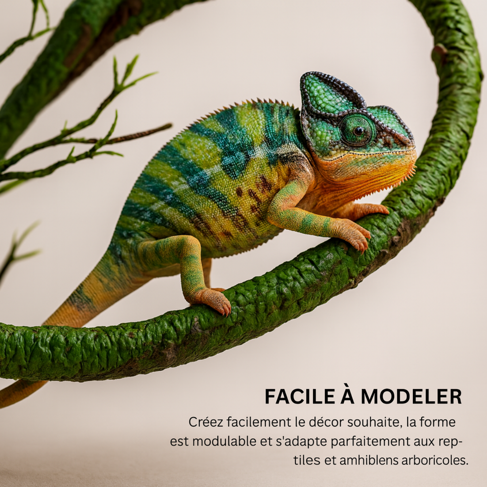 Liane Artificielle Souple pour Terrarium 