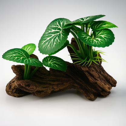 Décoration de Plante Terrarium – Feuillage Tropical Vert 