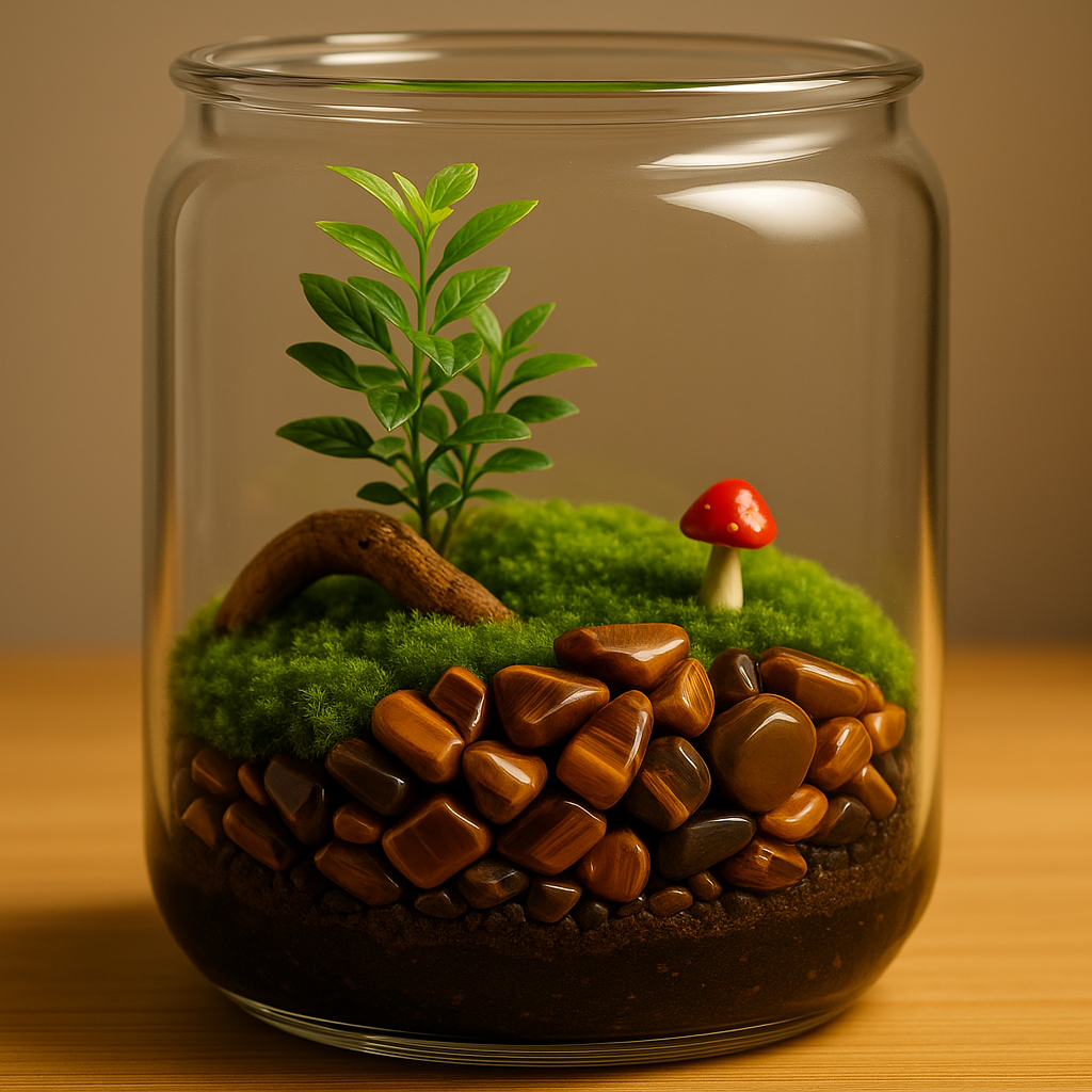 Pierres Naturelles et Cristaux pour Terrarium 