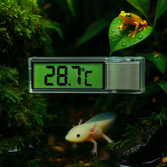 Thermomètre Électronique LCD pour Terrarium – Affichage Digital 