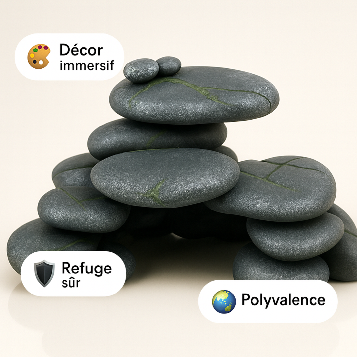 Décoration en Résine pour Terrarium 