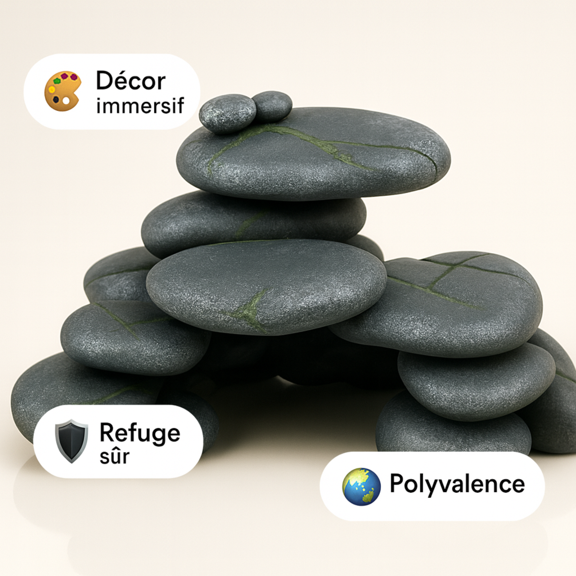 Décoration en Résine pour Terrarium 