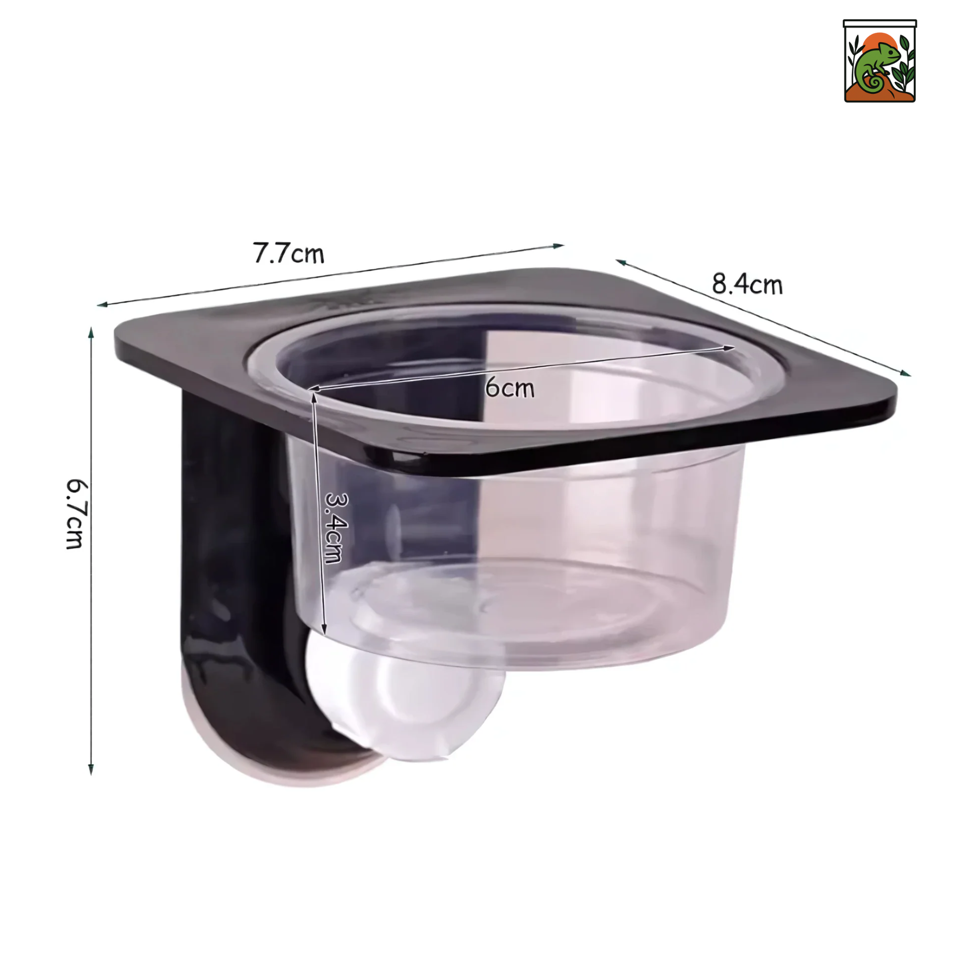 Bol de Nourriture pour Terrarium suspendu à ventouse 
