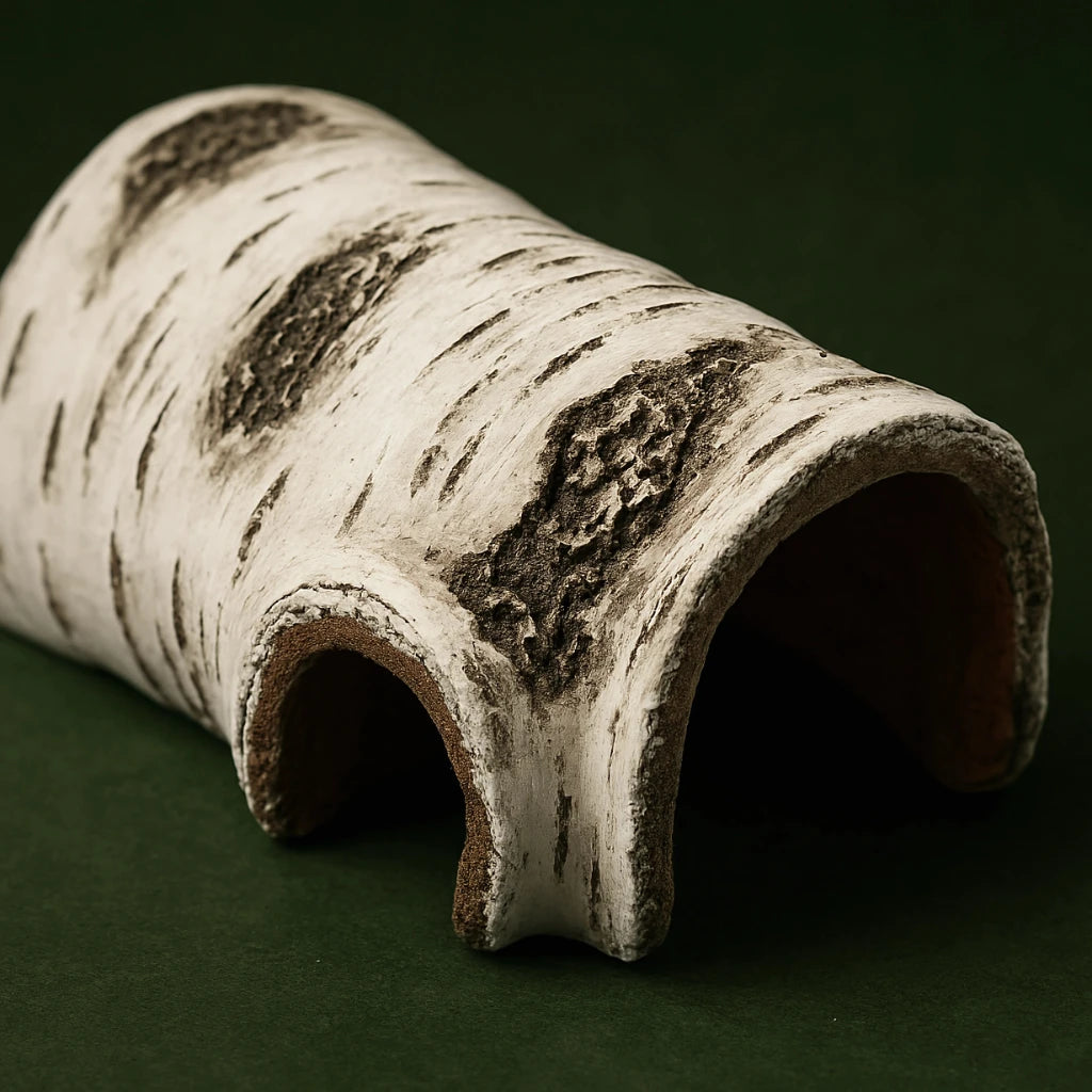 Abri Naturel pour Terrarium – Cachette Tronc de Bois 