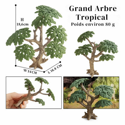 Accessoires pour Terrarium Miniatures en PVC 