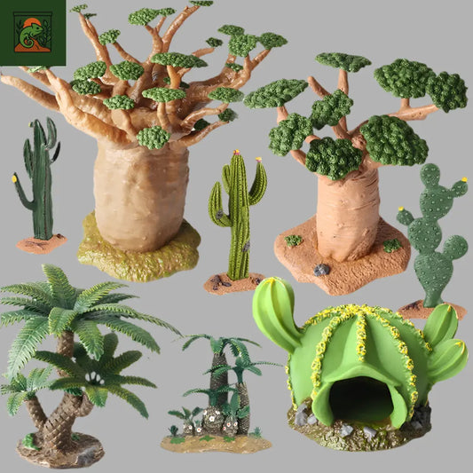 Accessoires Miniatures en PVC pour Terrarium 