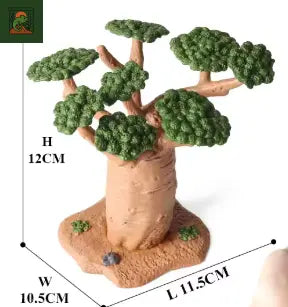 Accessoires pour Terrarium Miniatures en PVC 