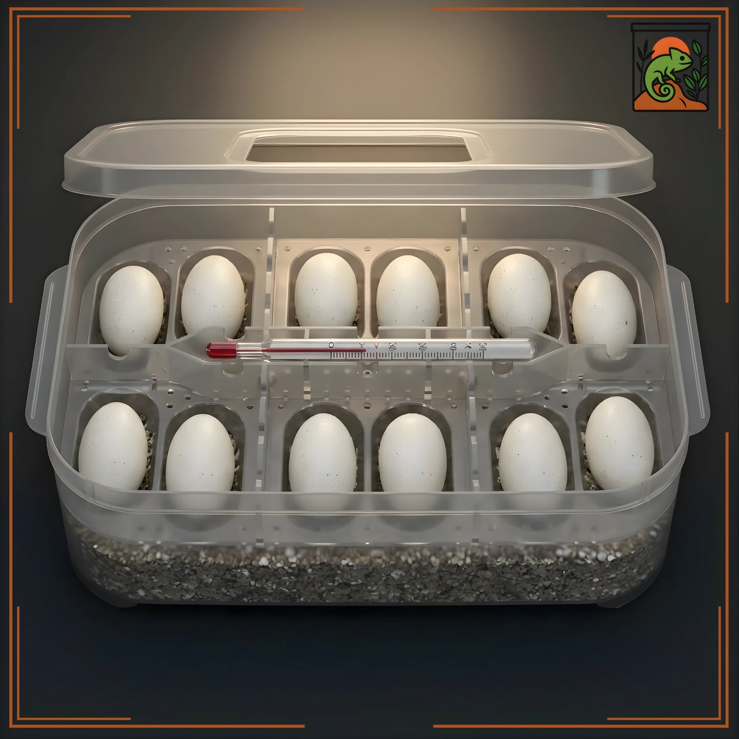 Boîte d’Incubation Terrarium à 12 Grilles 