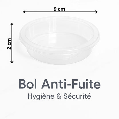 Bol de Nourrissage Anti-Fuite pour Reptiles 