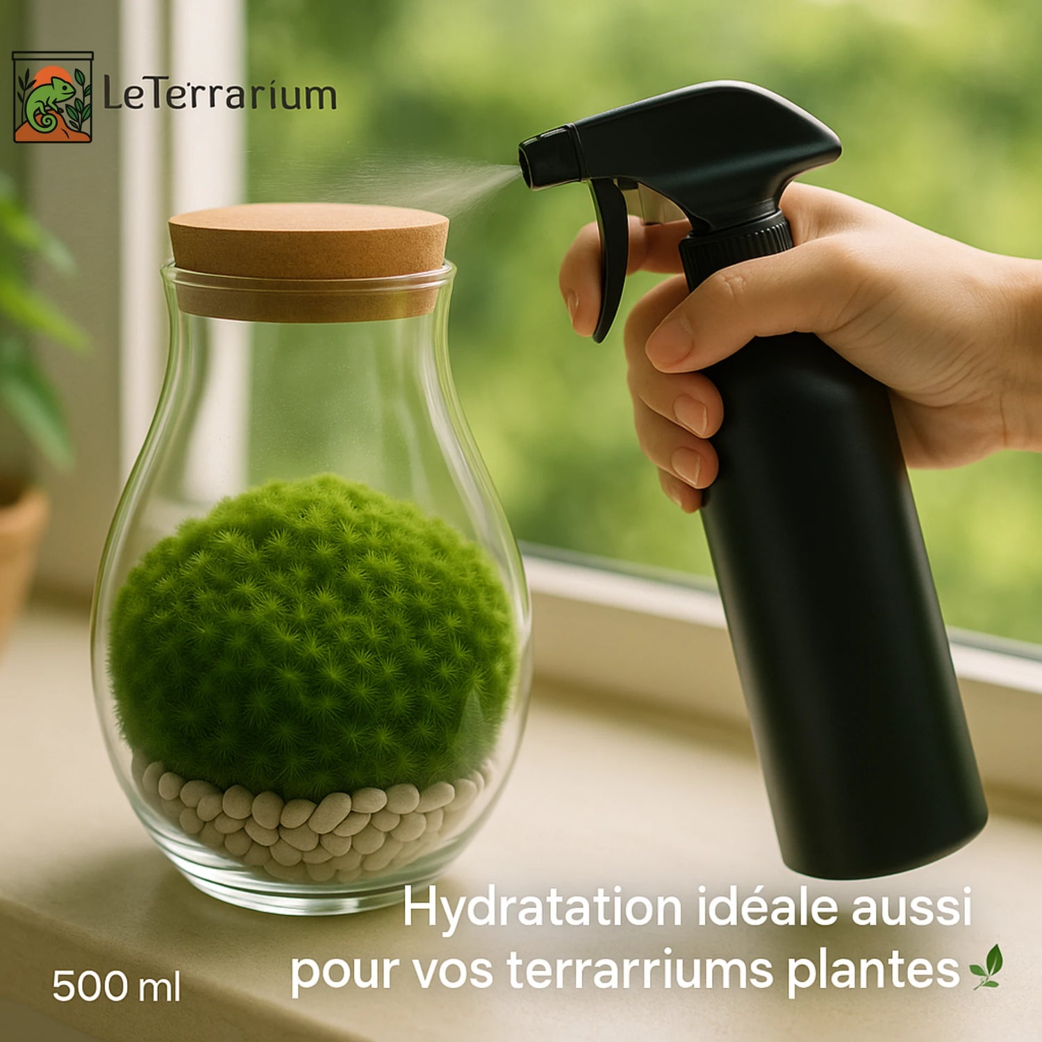 Bouteille de Pulvérisation pour Terrarium 