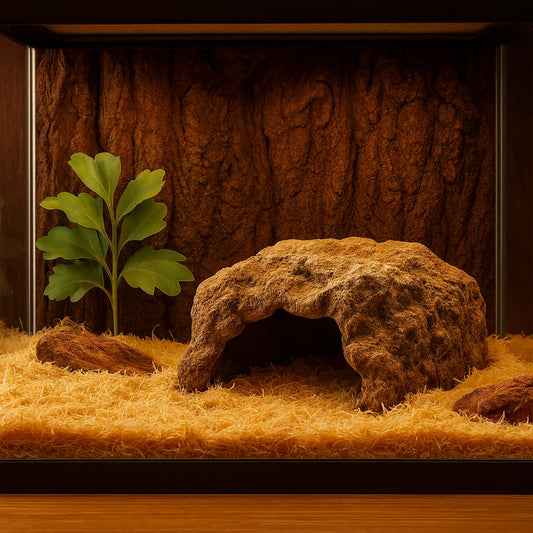 Cachette spéciale pour Terrarium – Grotte en Résine Réaliste 