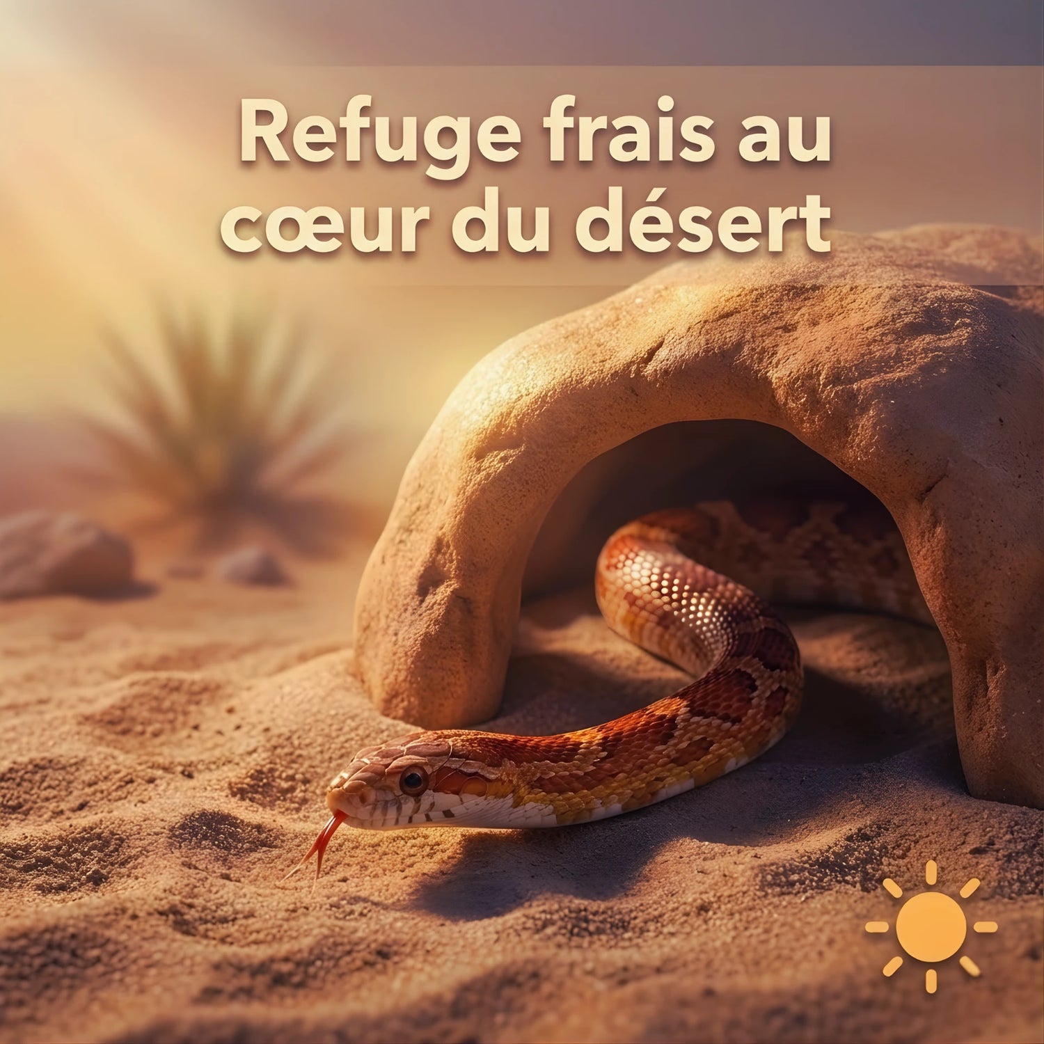 Cachette pour Terrarium – Résine Naturelle Haute Qualité 