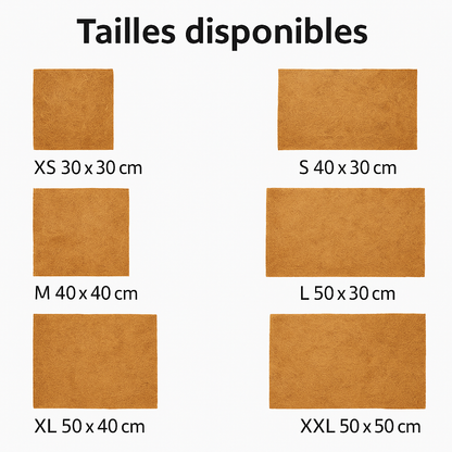 Tapis en Fibres Naturelles pour Terrarium 