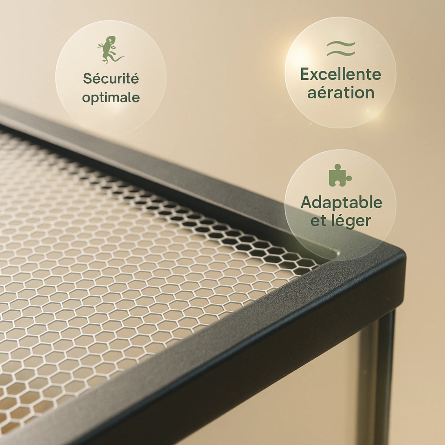 Couvercle pour Terrarium 