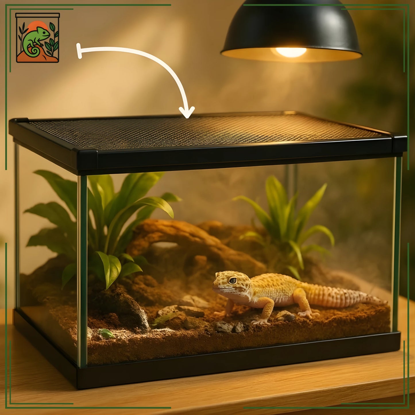 Couvercle pour Terrarium