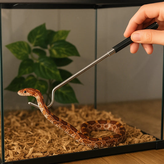 Crochet de Capture de Serpent Rétractable Terrarium 