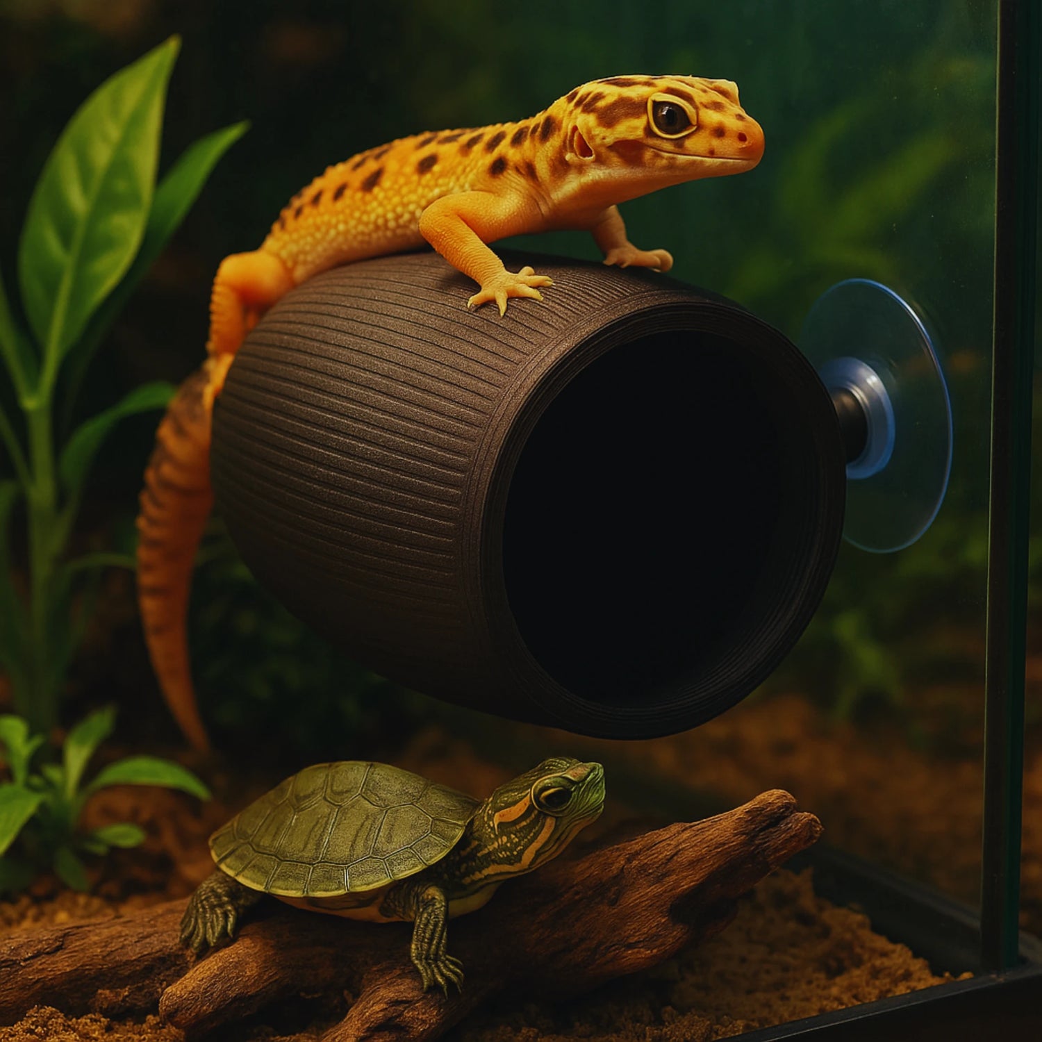 Décoration de Grotte pour Terrarium 