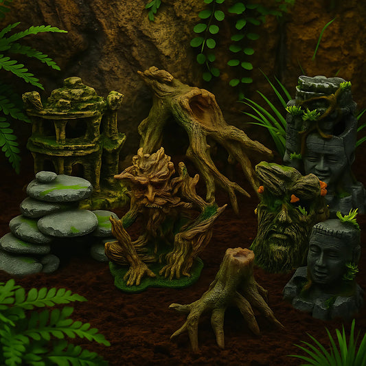 Décoration en Résine pour Terrarium 