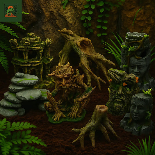 Décoration en Résine pour Terrarium 