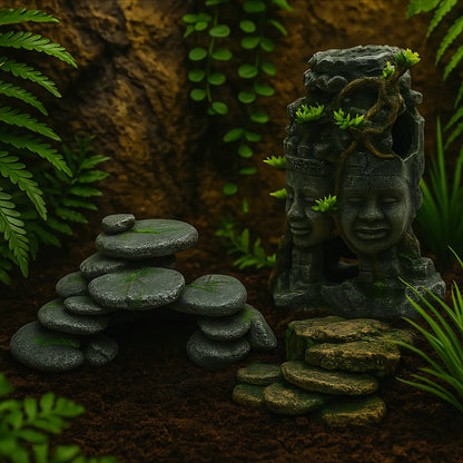 Décoration en Résine pour Terrarium 