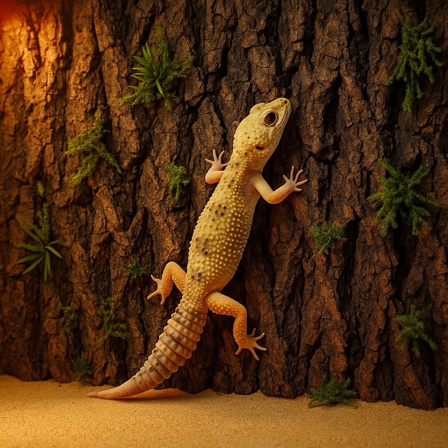Écorce Naturelle en Bois pour Terrarium 