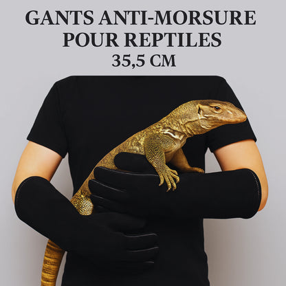 Gants Anti-Morsure pour Reptiles – Sécurité Manipulation Terrarium 