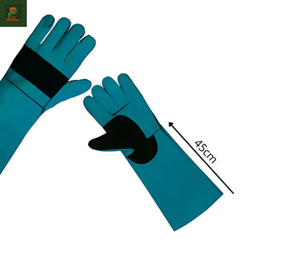 Gants de Protection Anti-Morsure en Cuir pour Terrarium 