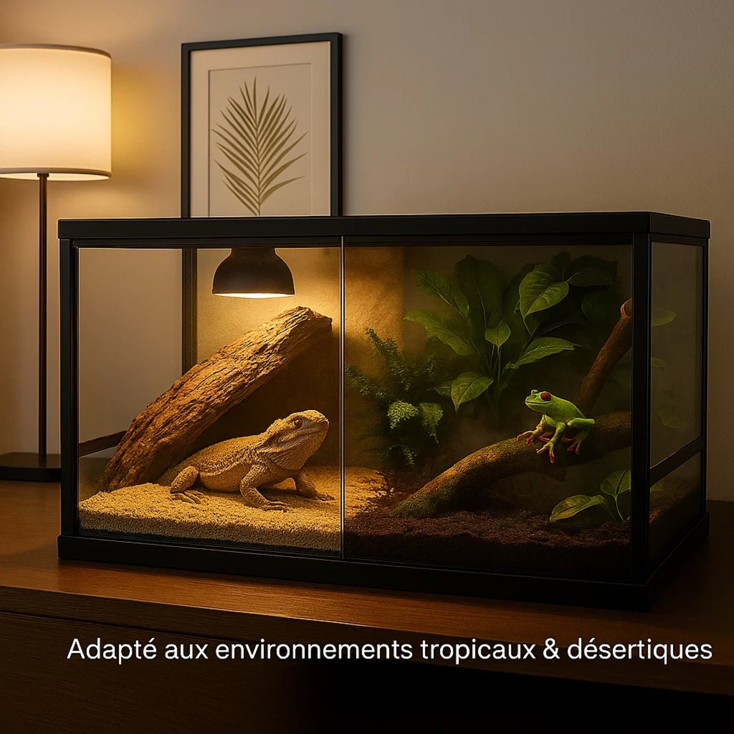 Grand Terrarium en verre 
