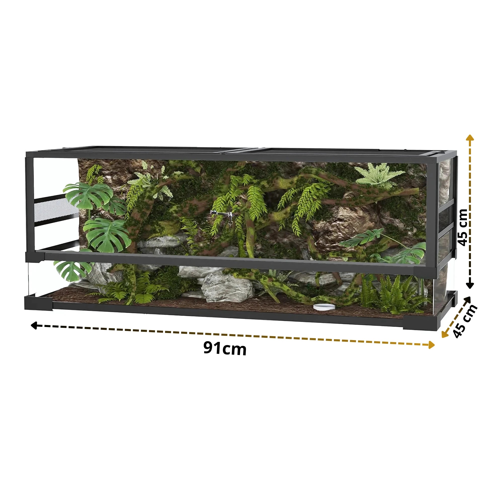 Grand Terrarium en verre 