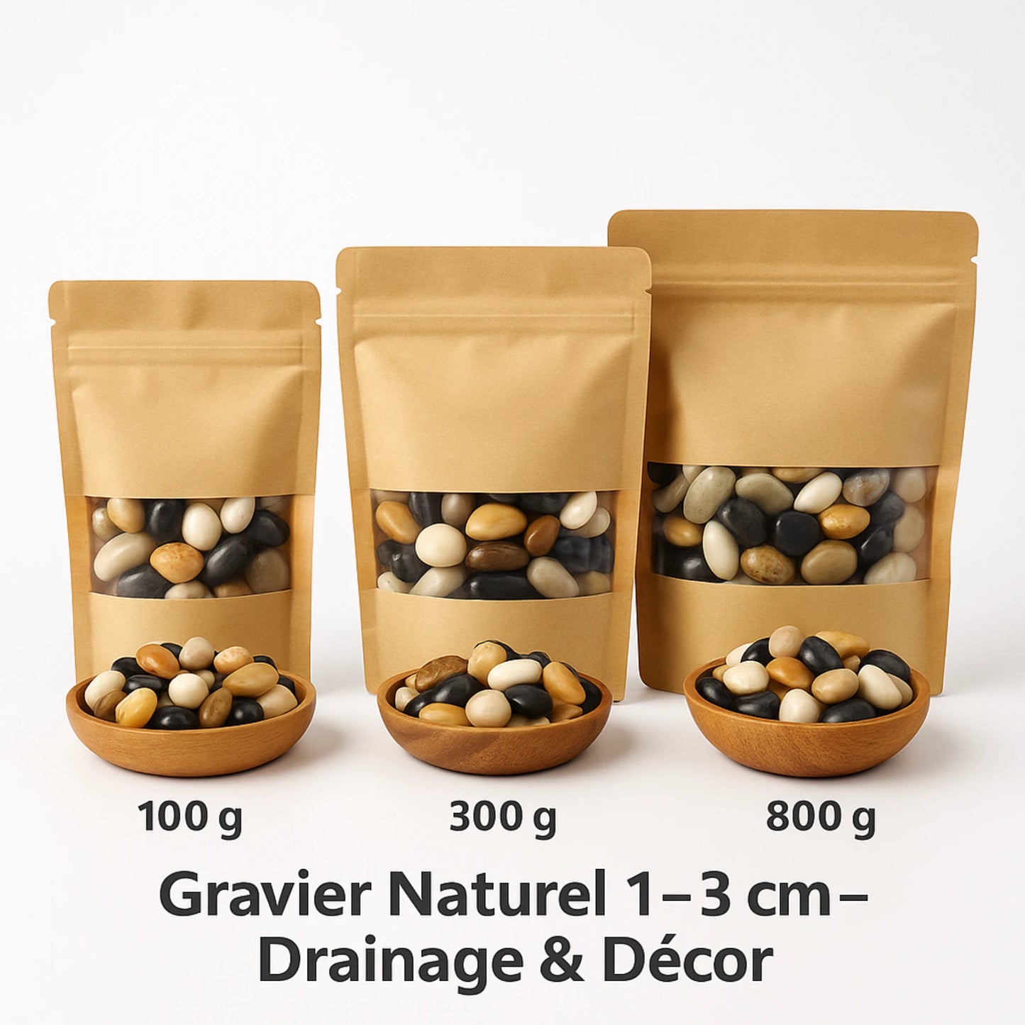 Gravier Naturel pour Terrarium 