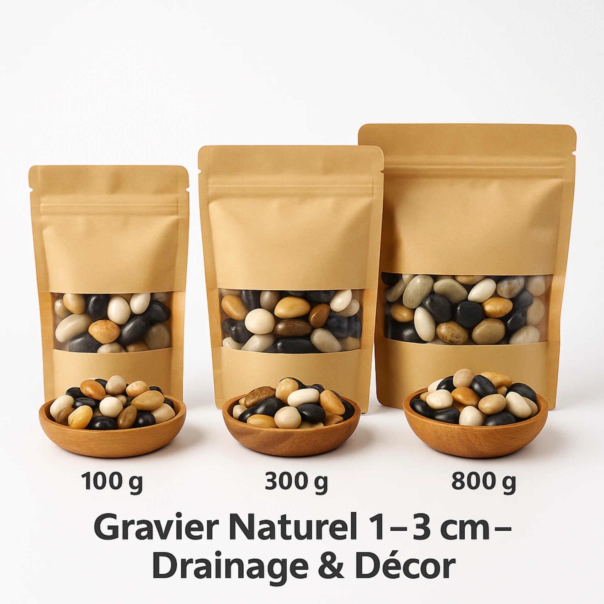 Gravier Naturel pour Terrarium 