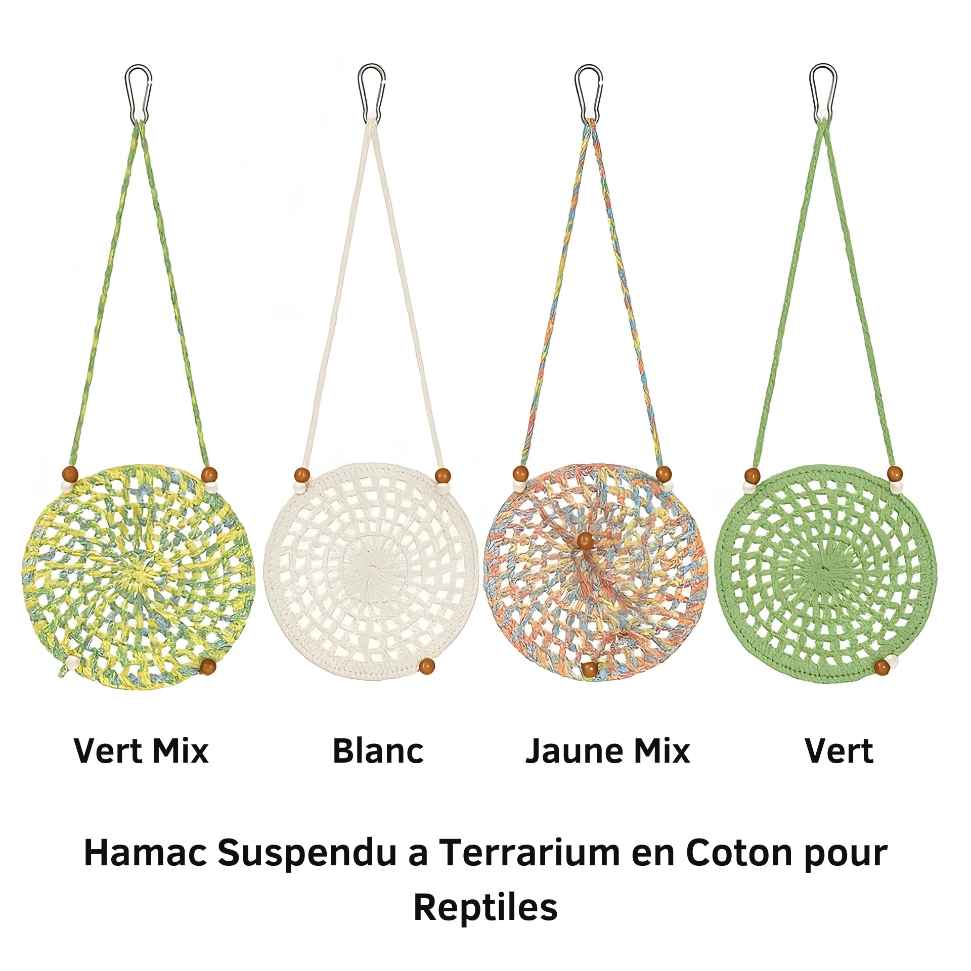 Hamac Suspendu a terrarium en Coton pour Reptiles 