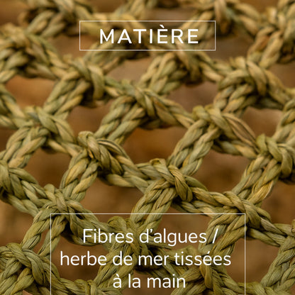 Hamac pour Reptile Ultra-Confort – Fibres Naturelles & Ventouses 