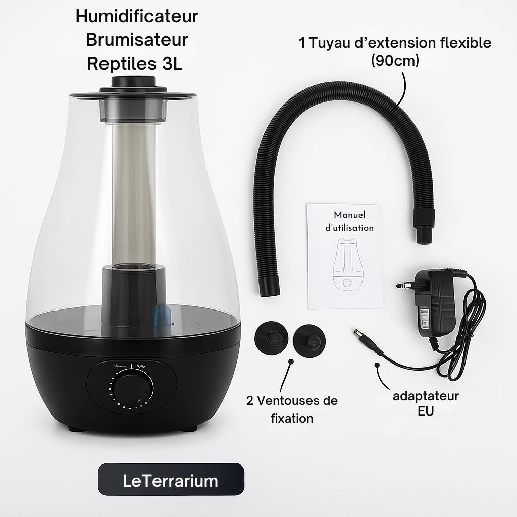 Humidificateur Brumisateur Reptiles 3L – Terrarium 