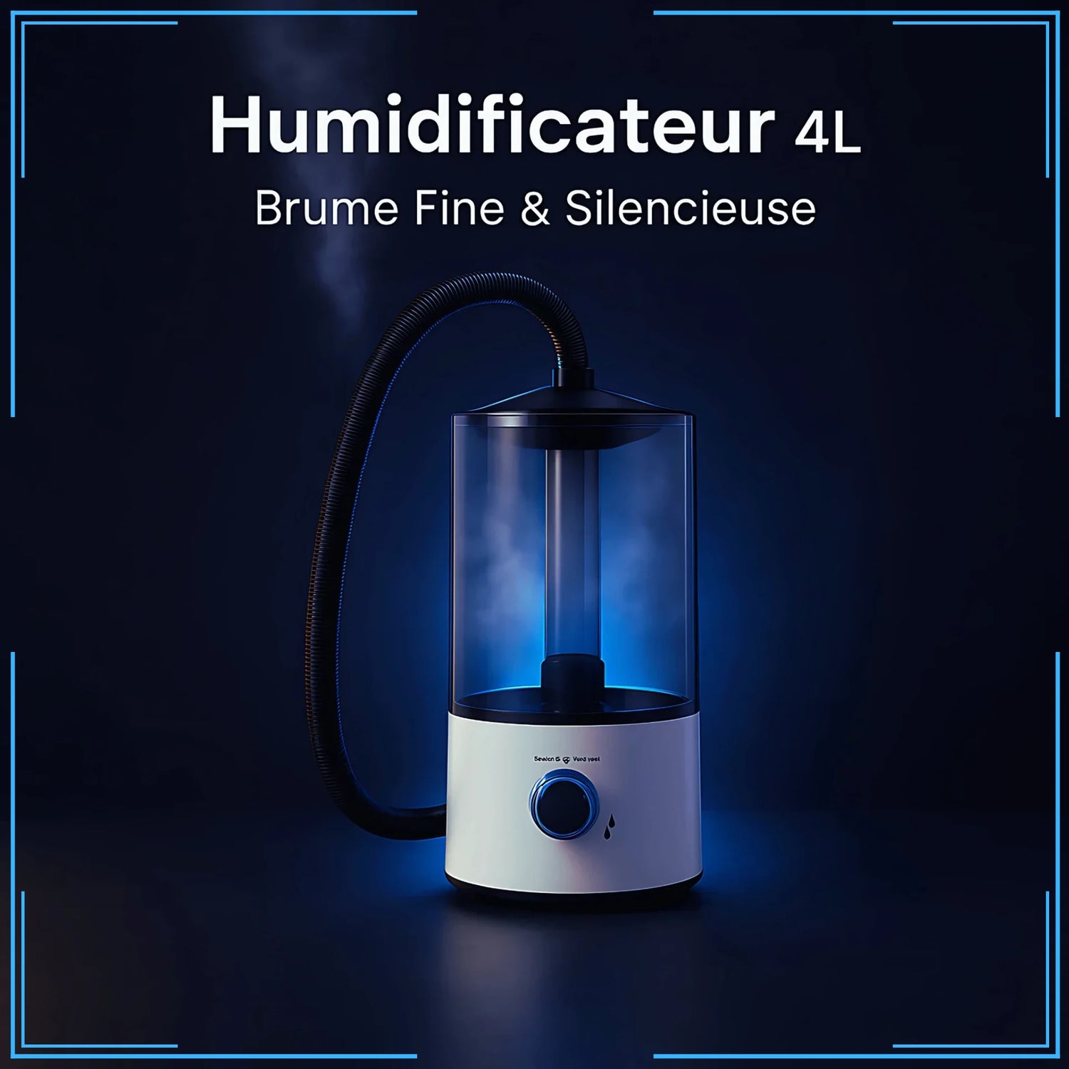 Humidificateur Ultrasonique pour Terrarium – 4L Silencieux 
