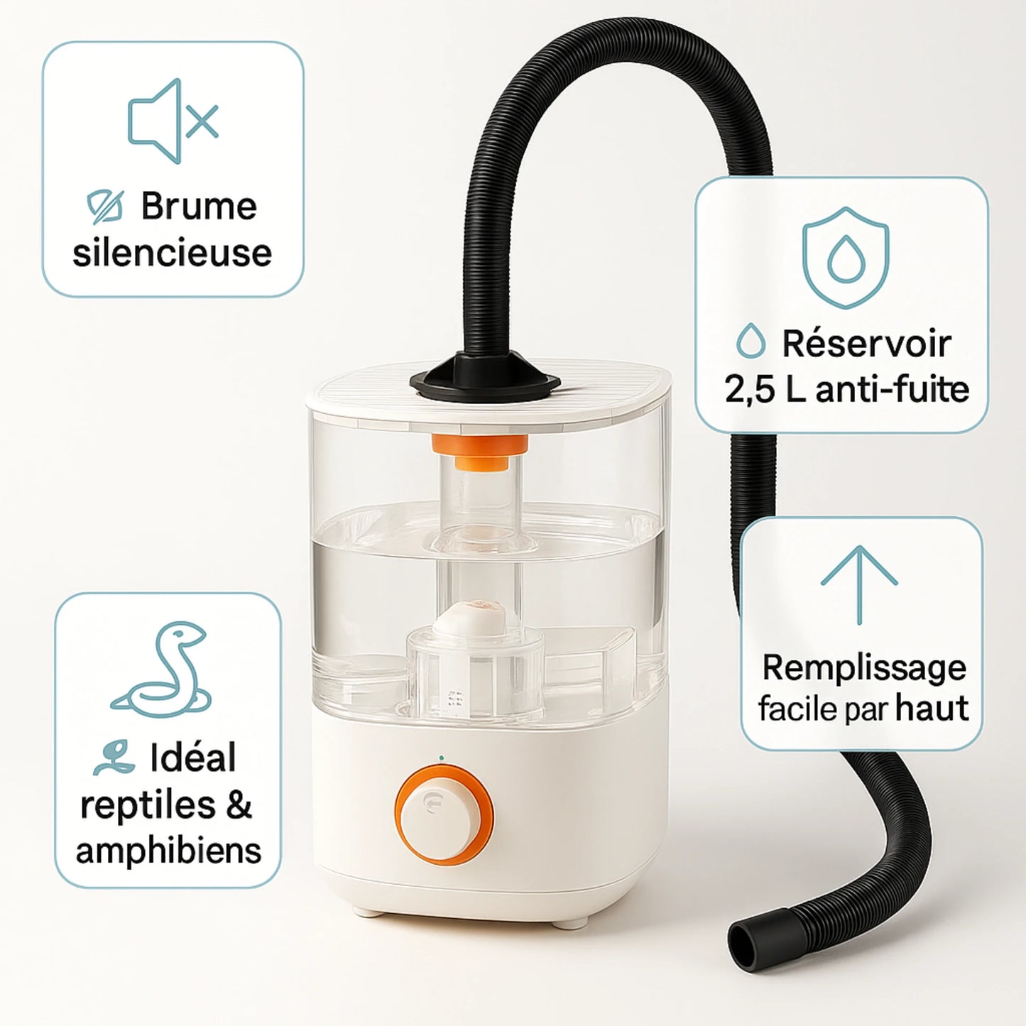 Humidificateur pour Terrarium 2,5 L 