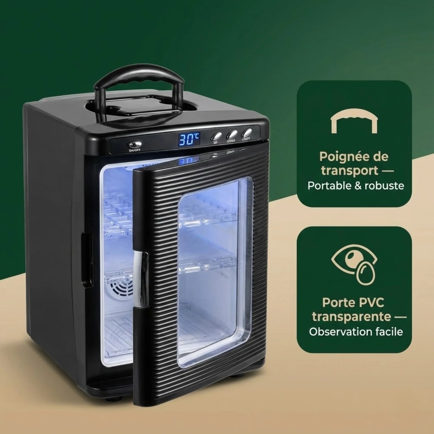 Incubateur thermoélectrique pour reptiles 