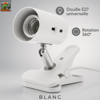 Lampe Chauffante 360° pour Terrarium – Avec Support 