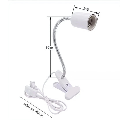 Lampe Chauffante Réglable pour Terrarium 