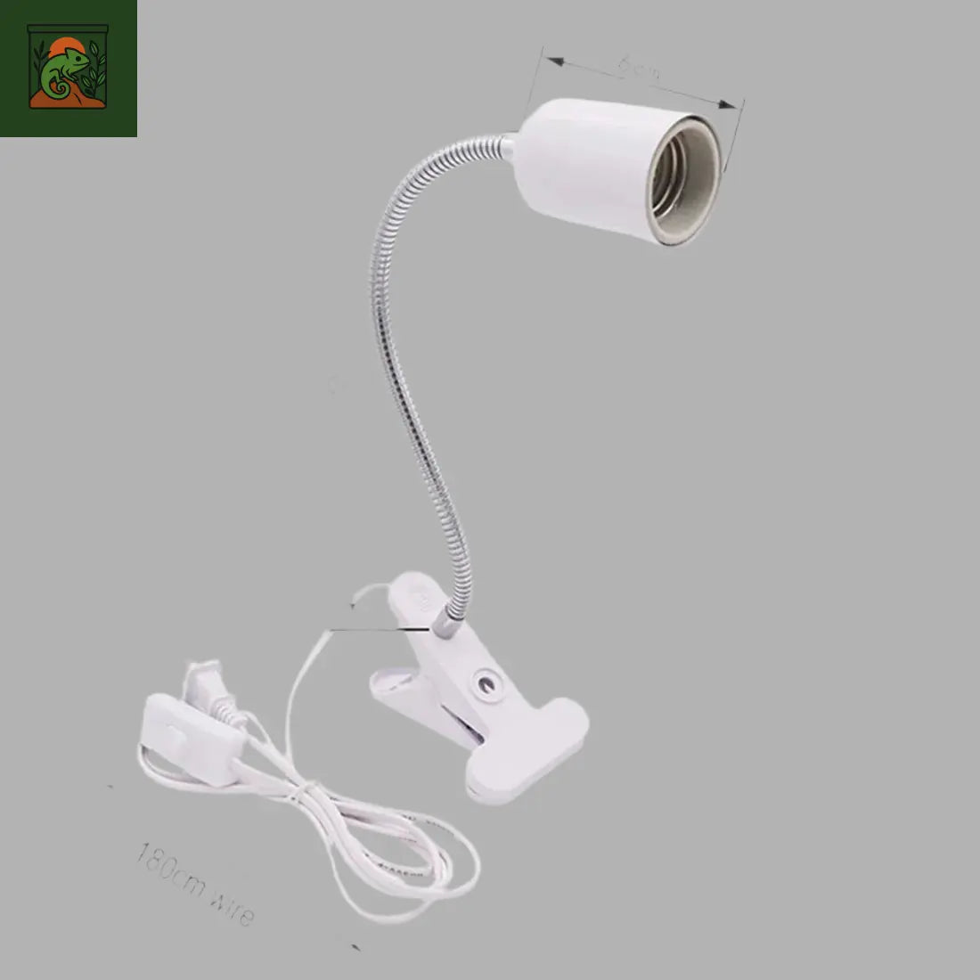 Lampe Chauffante Réglable pour Terrarium 
