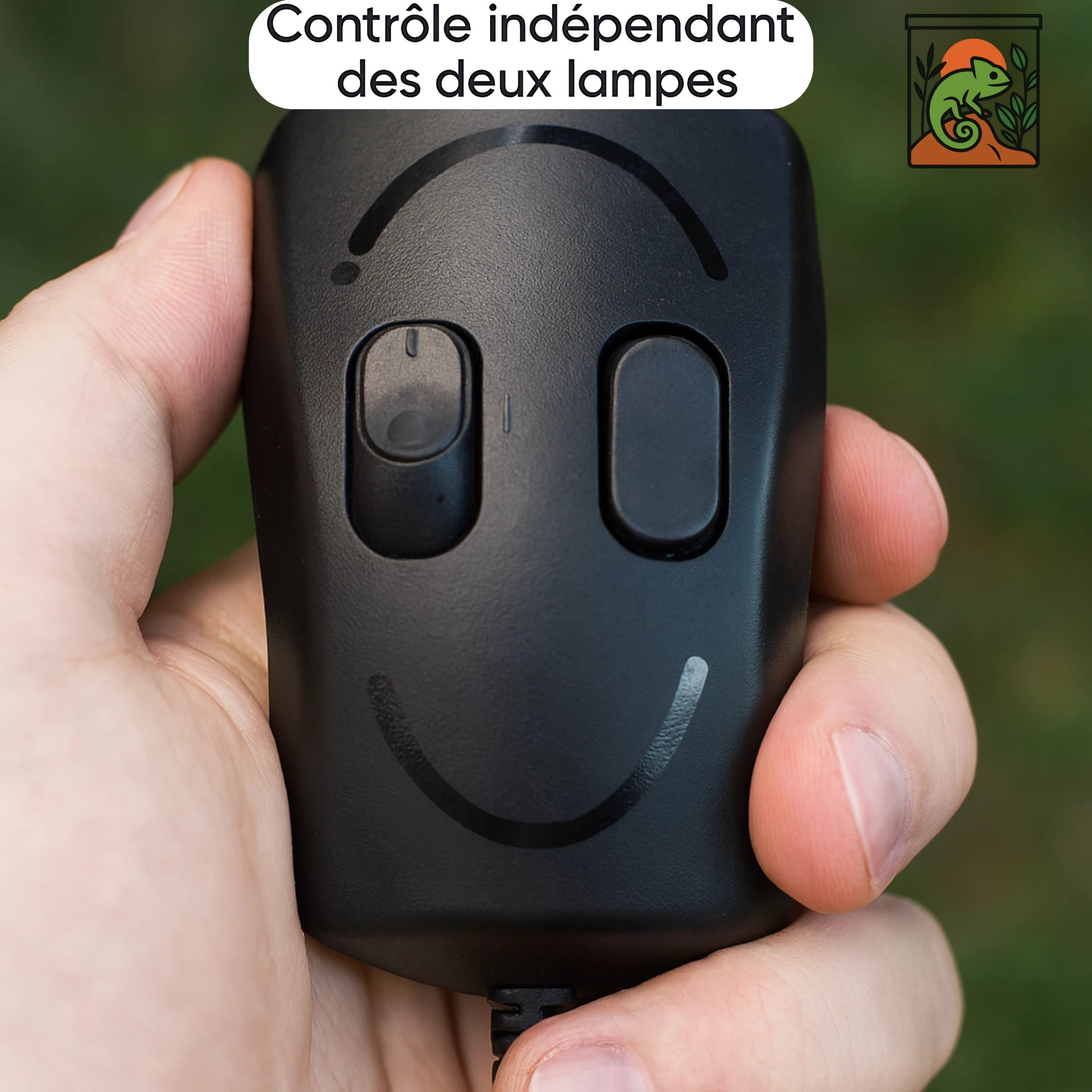 Lampe Double Dôme a Terrarium pour Reptiles 