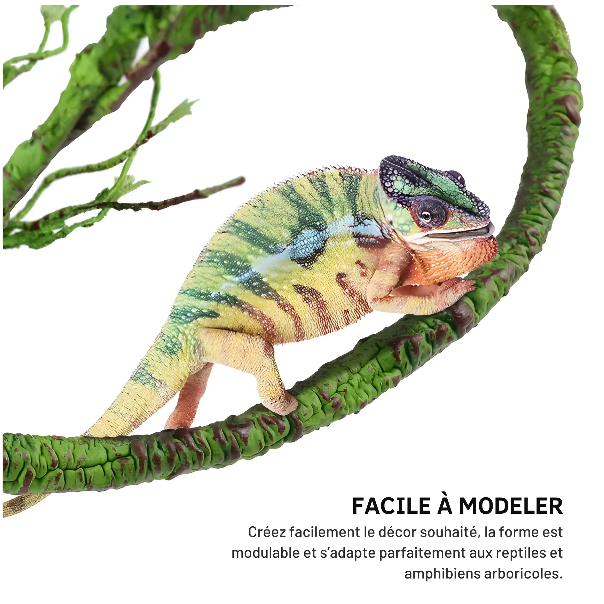 Liane Artificielle Souple pour Terrarium 