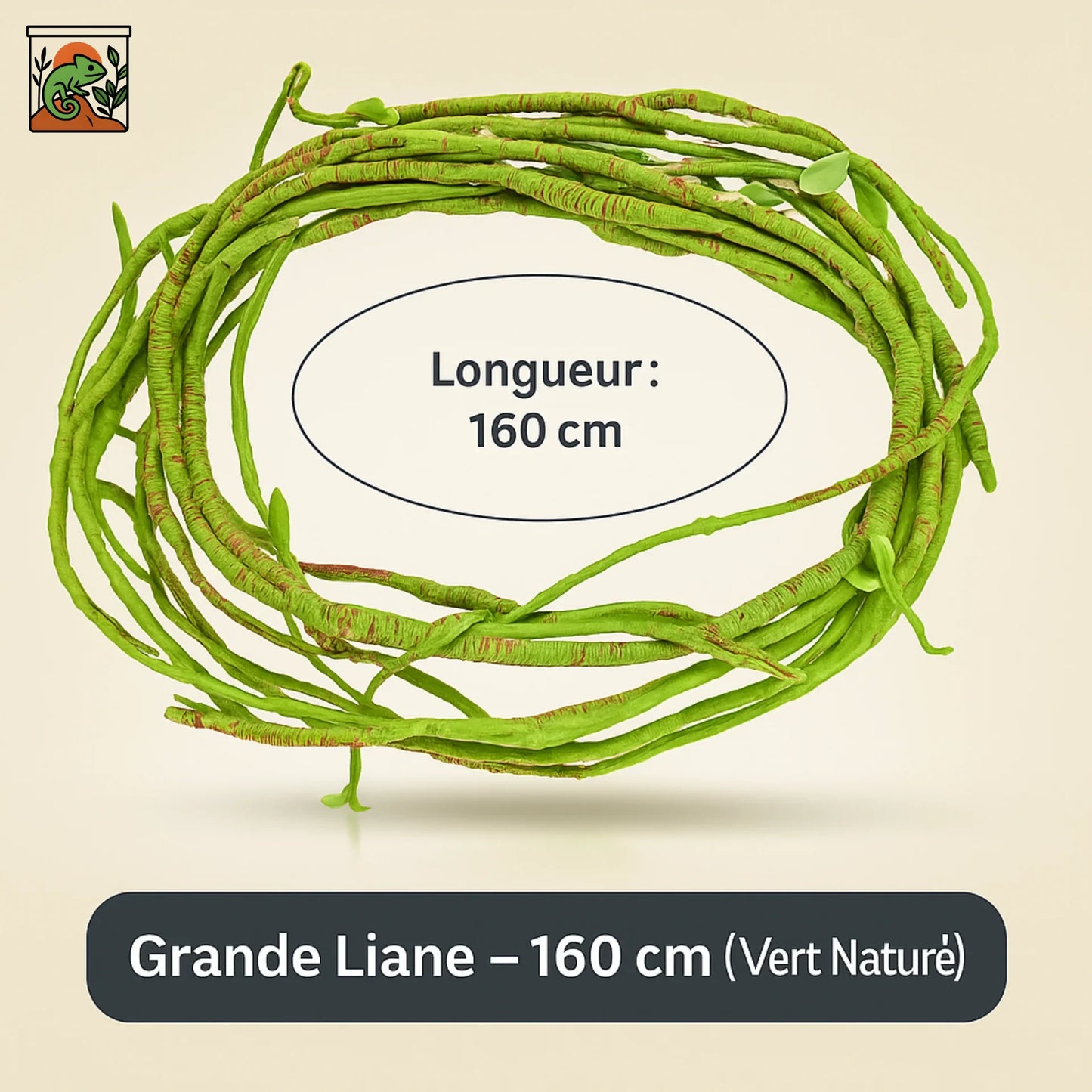 Liane Artificielle Souple pour Terrarium 