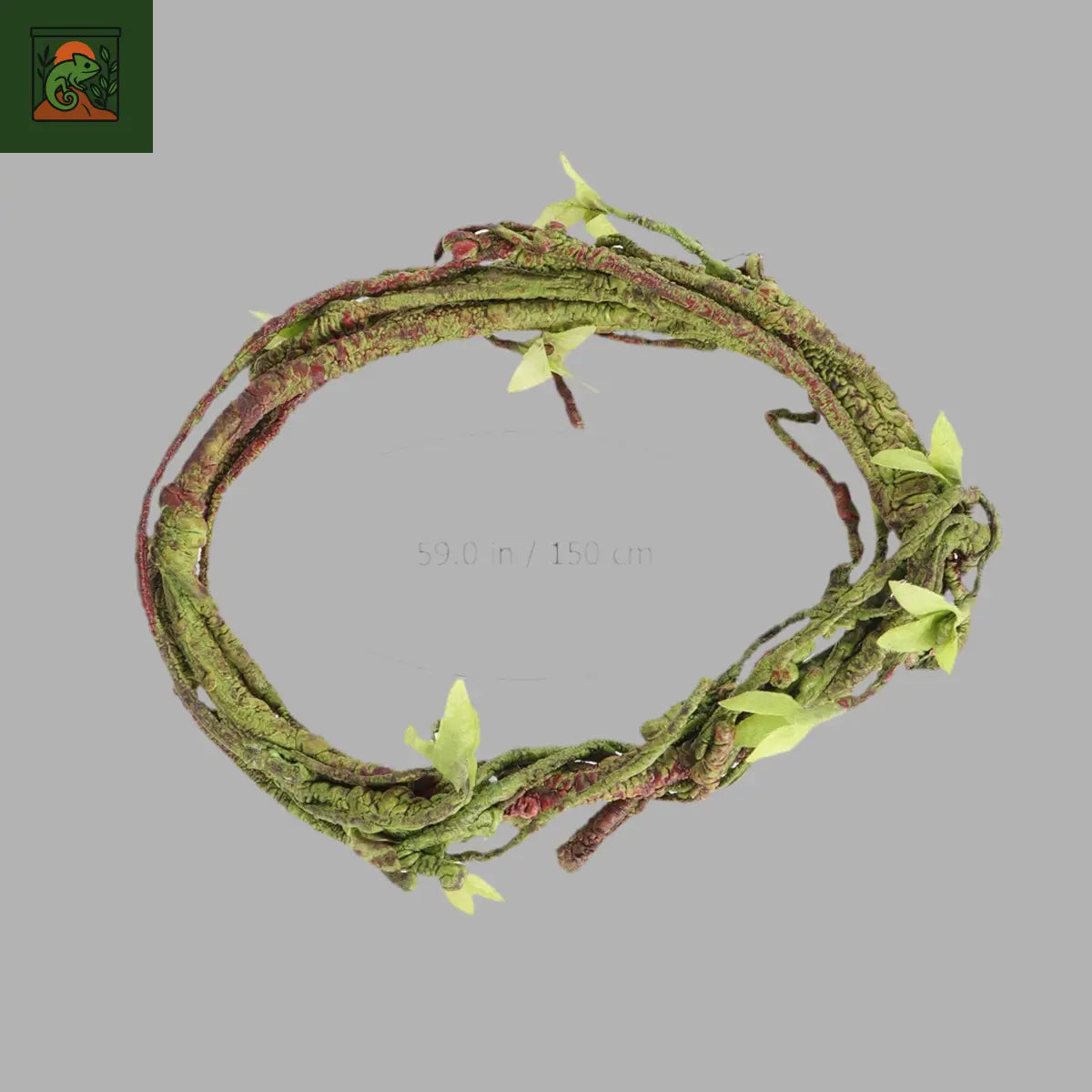 Liane Artificielle Souple pour Terrarium – Rattan Jungle pour Reptiles (160 cm) - LeTerrarium