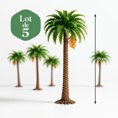Mini Palmiers Artificiels pour Terrarium – Décor Tropical 